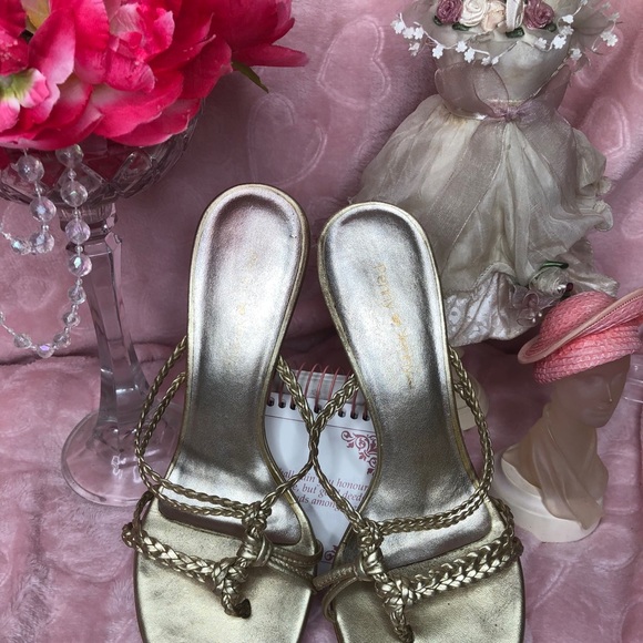 Penny Kenny tongue stiletto sandals 👡 - Picture 4 of 6